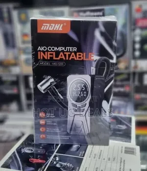 Tyre Inflator Air Compressor - Cordless Car Air Pump With LED Light