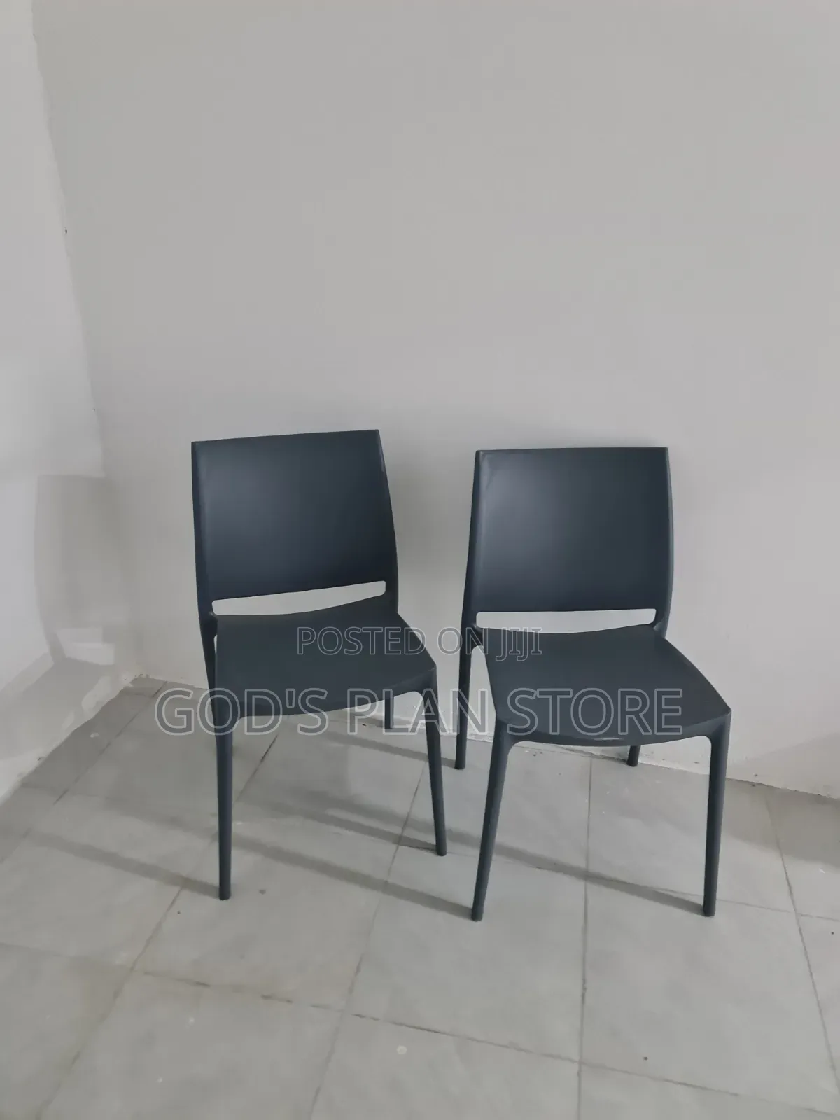 Dark Gray Kitchen Chair/Plastic Side Chair
