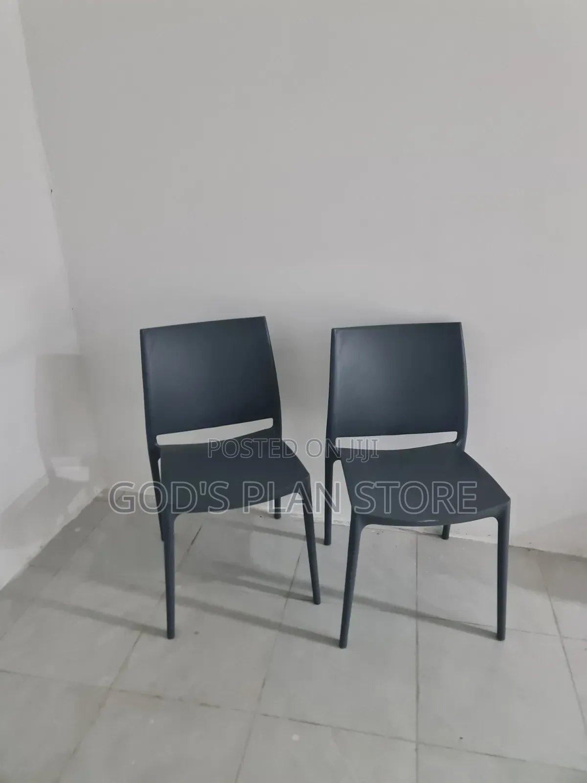 Dark Gray Kitchen Chair/Plastic Side Chair