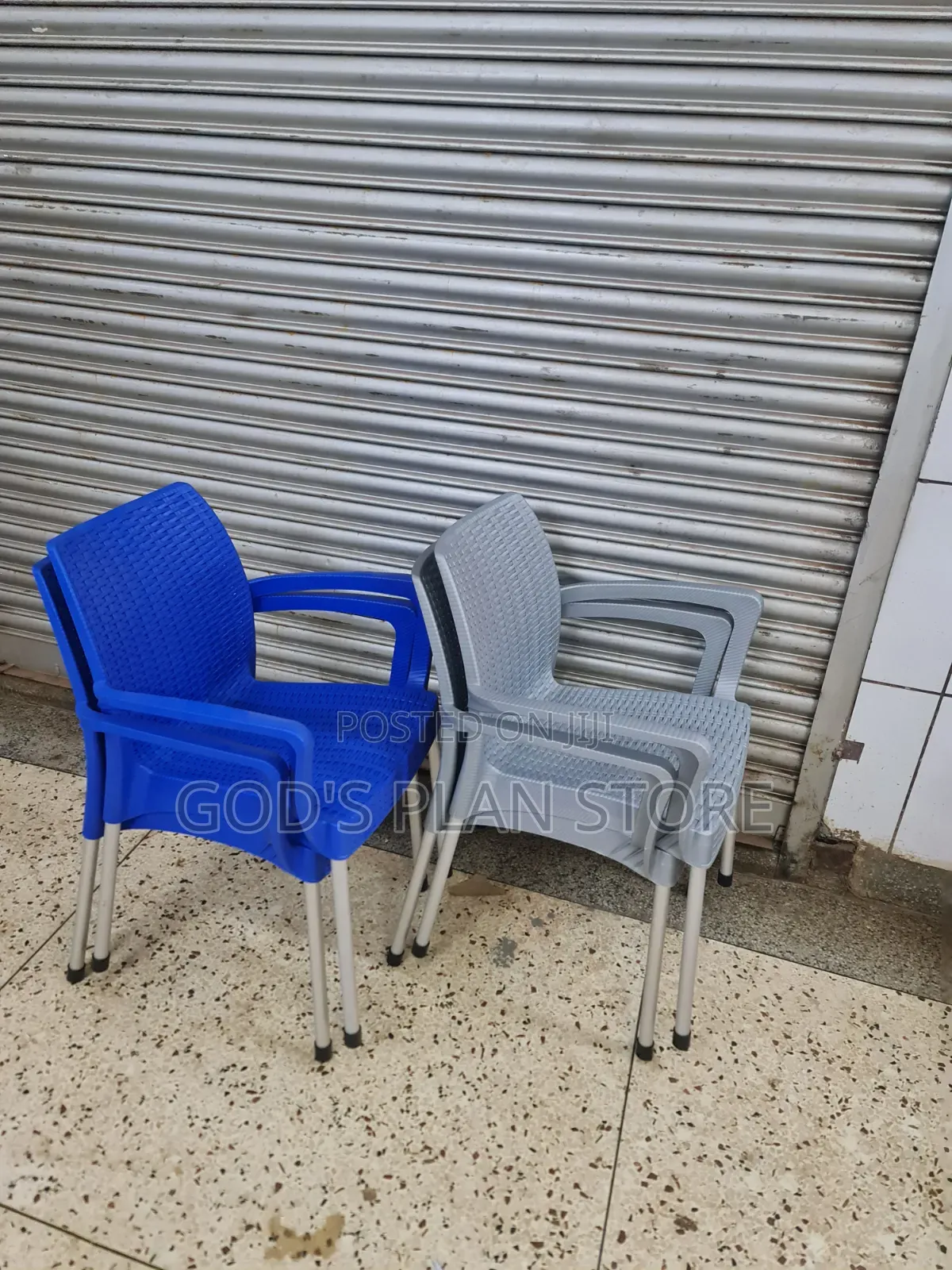 Light Gray Outdoor Dining Plastic Chairs Plastic Chairs