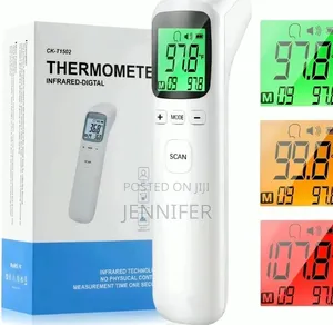 Digital Infrared Thermometer Measuring Time