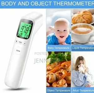 Digital Infrared Thermometer Measuring Time