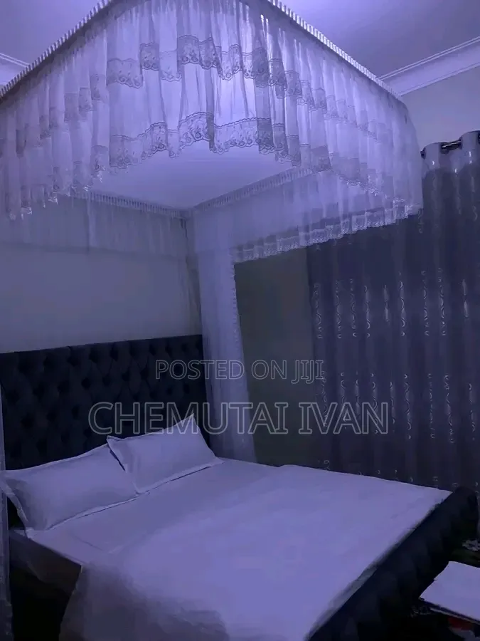 White Wall Mounted Mosquito Net