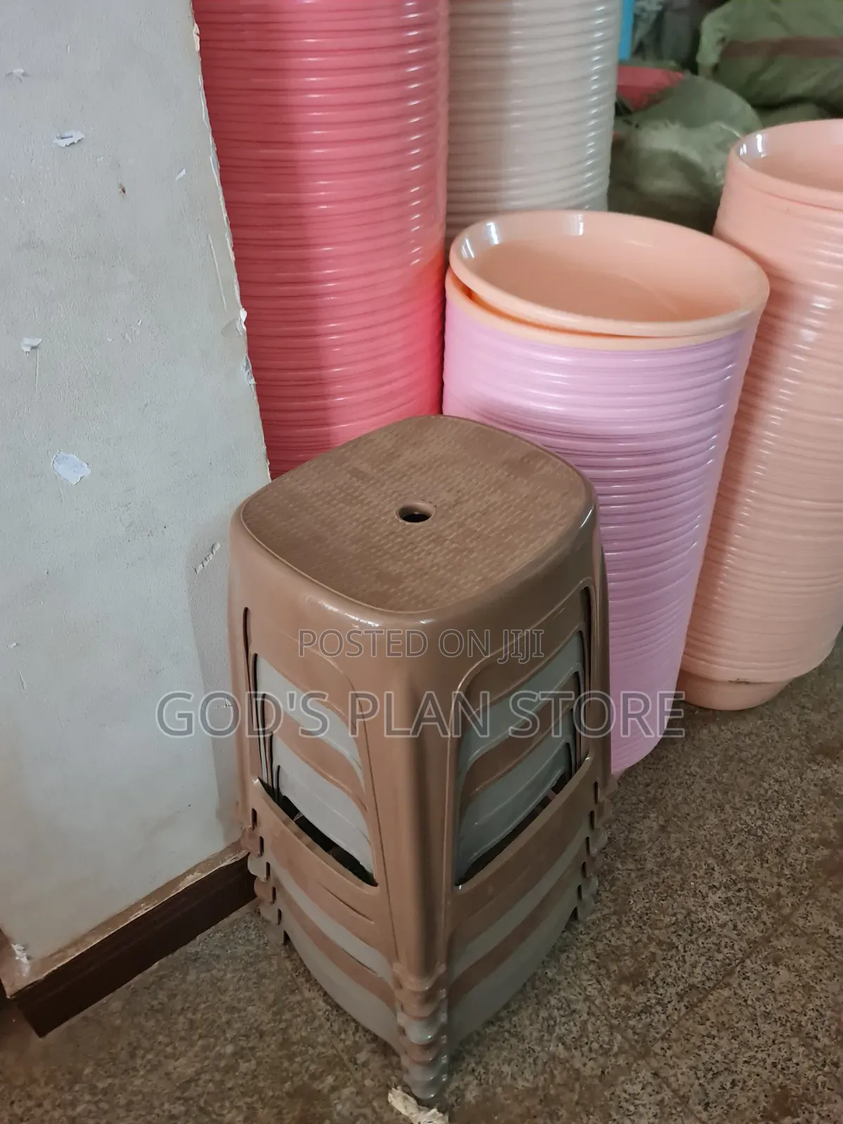 Wholesale New Style Nordic Step Plastic Stools Plastic Stools