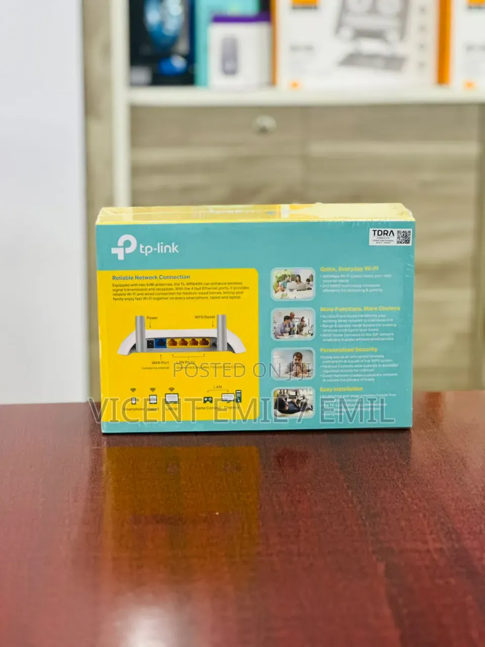 TP-Link TL-WR840N 300Mbps Wireless N 4-in-1 Router