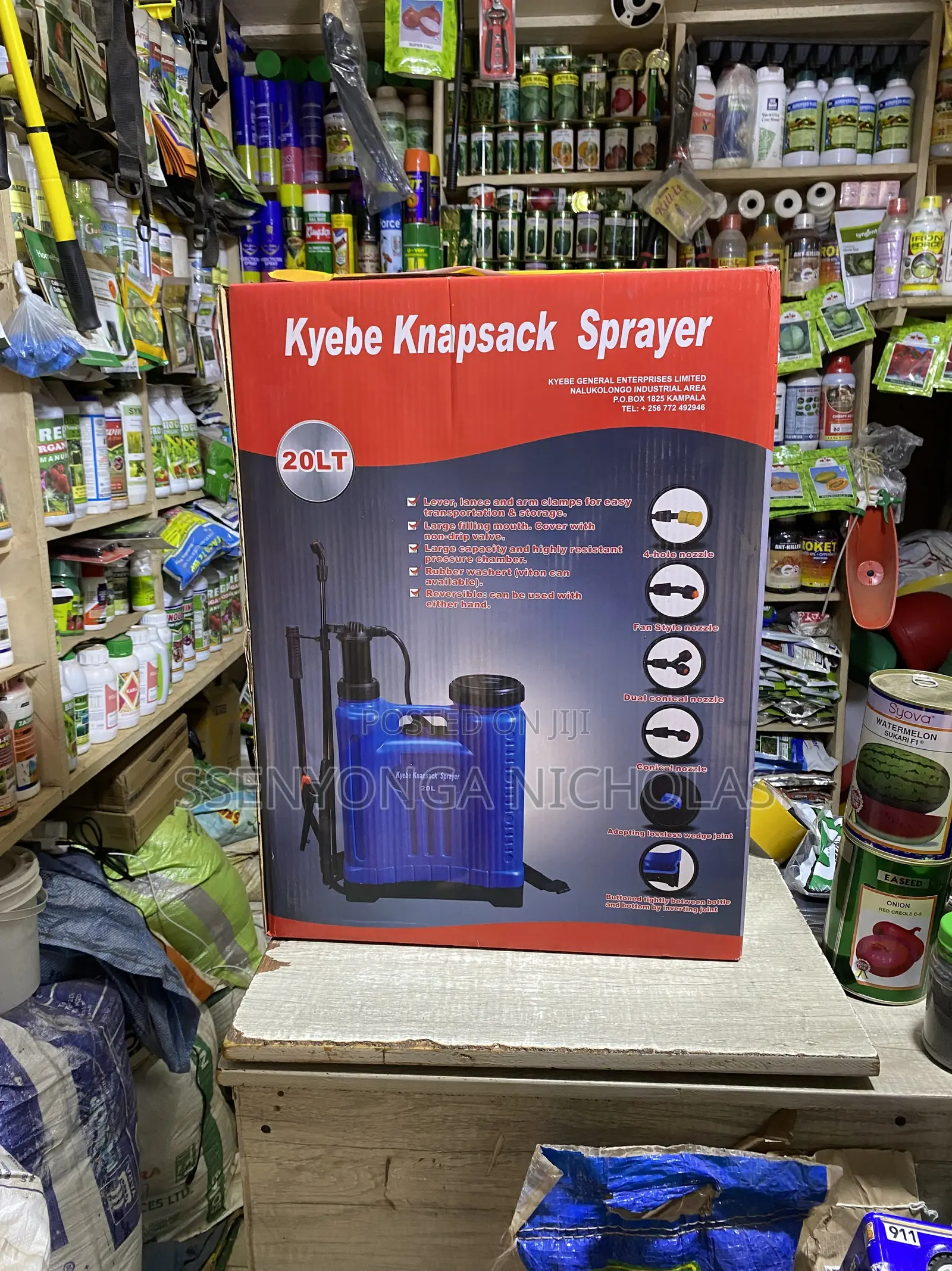 Knapsack-Kyebe Knapsack Sprayer- 20ltr