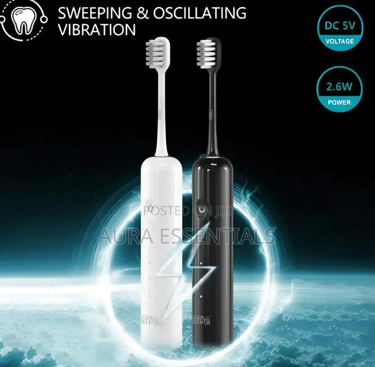 Winning Star 3 Modes Electric Rechargeable Toothbrush