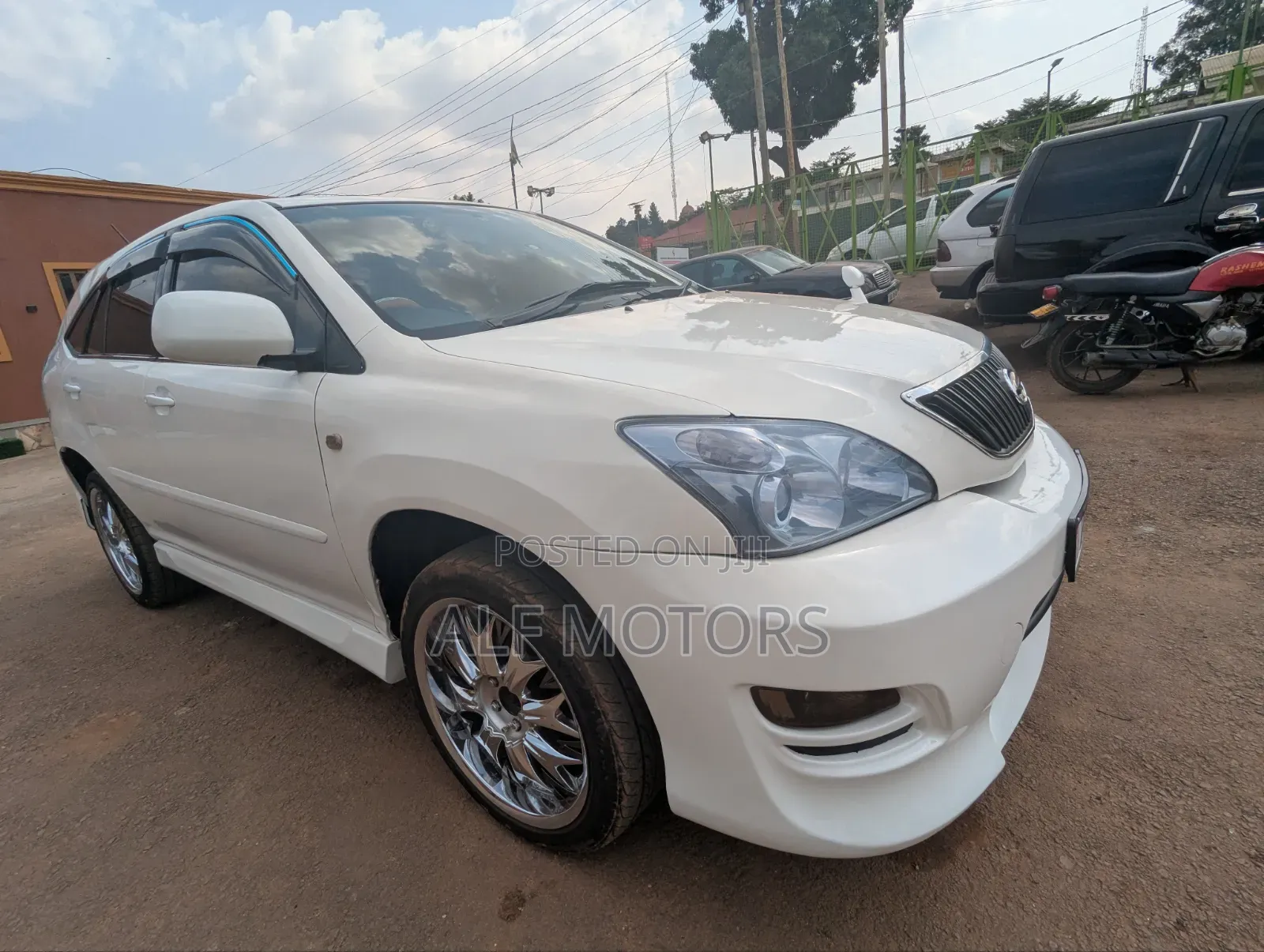 Toyota Harrier 2008 White