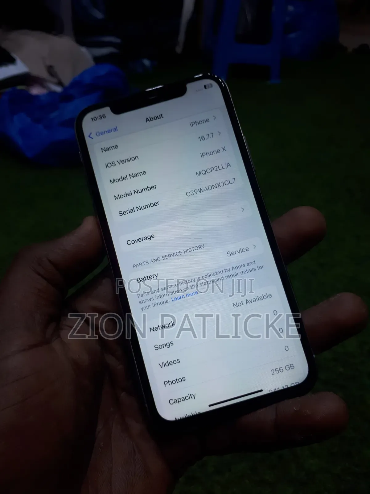Apple iPhone X 256 GB White