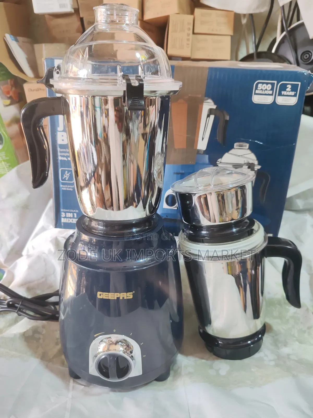 Geepas 3 in 1 Mixer Grinder