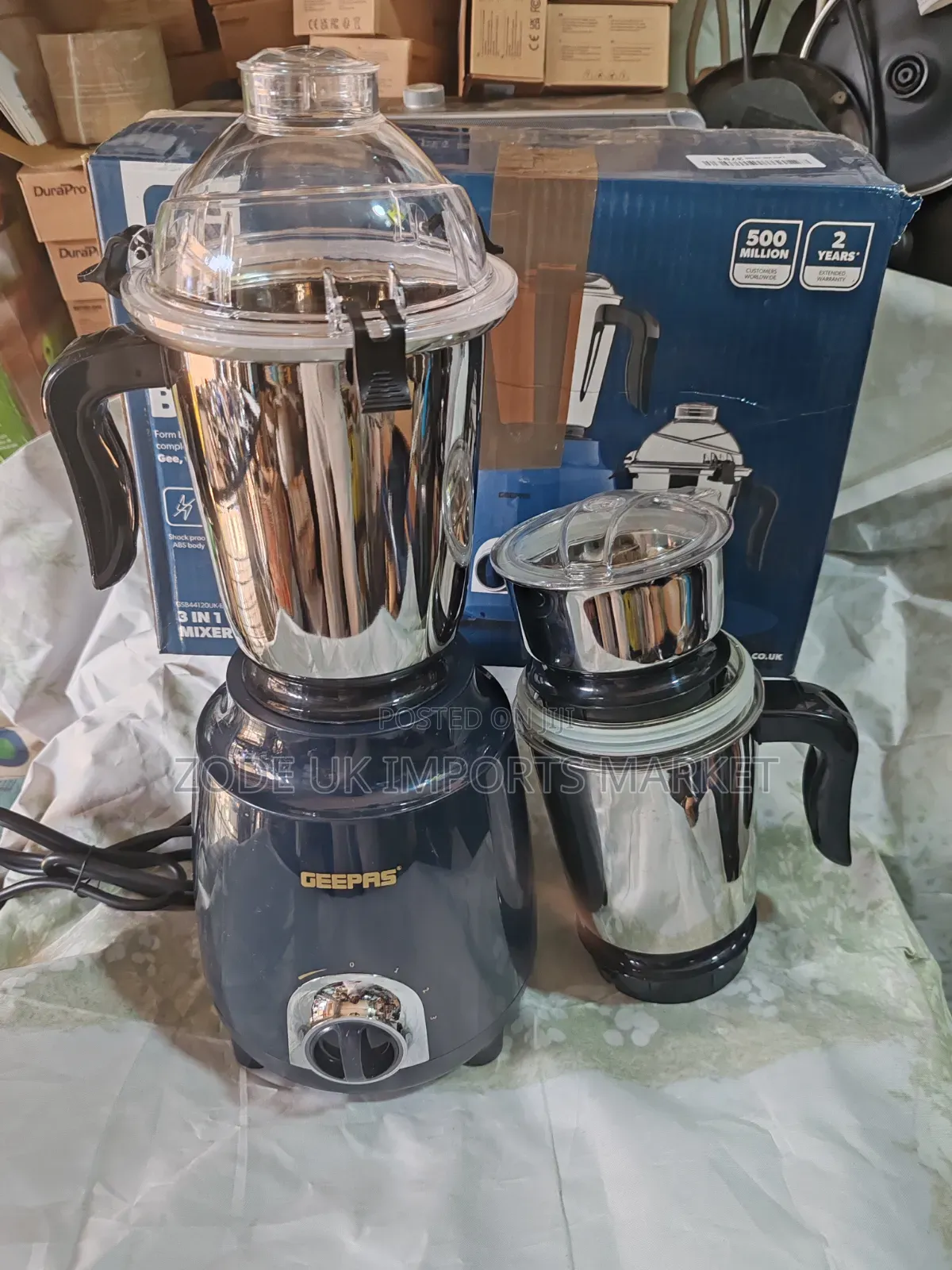 Geepas 3 in 1 Mixer Grinder