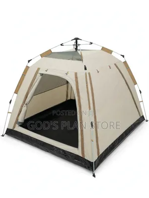 Beige 4people Camping Tent Camping Tent
