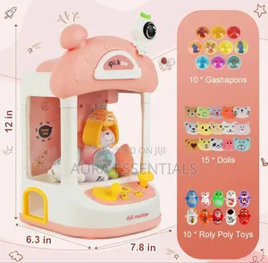 Mini Arcade Doll Claw Machine