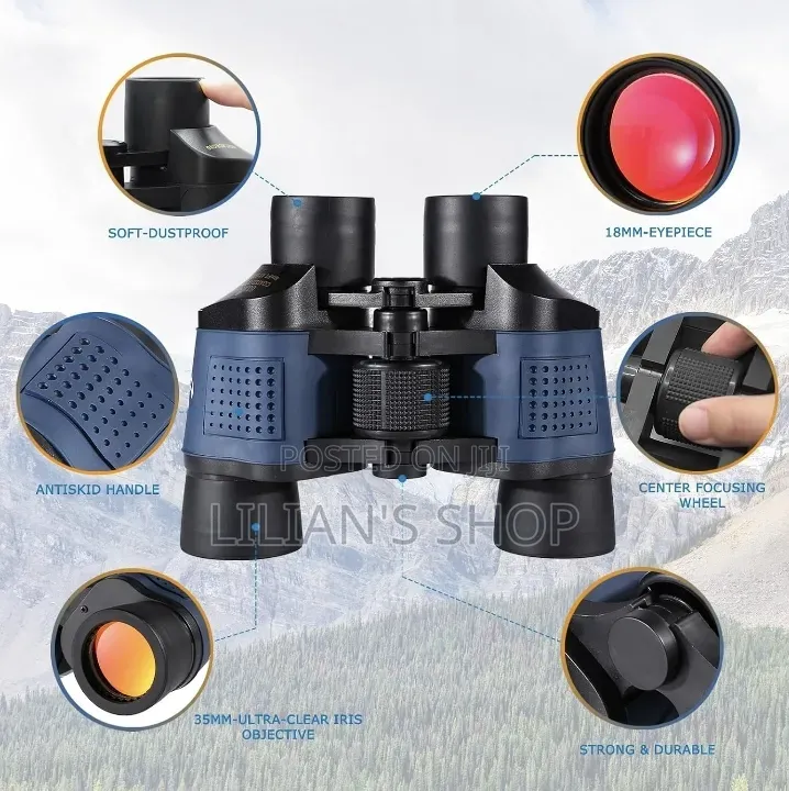 High Power 60x60 Waterproof Binoculars