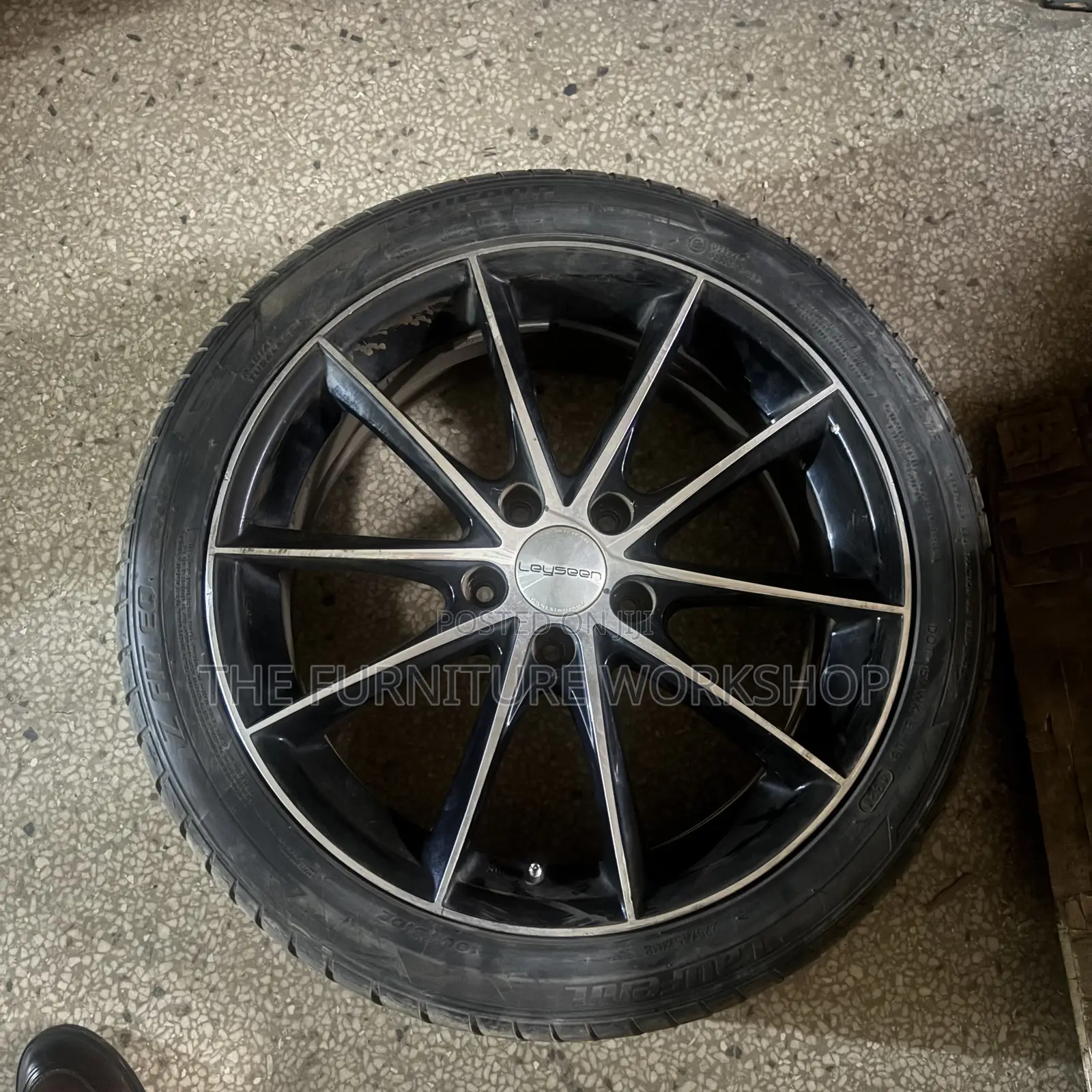 Rim 18 Plus Tyres as Seen