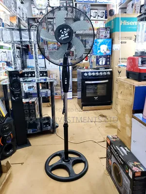 Black Panda 16-Inch Standing Fan 5 Blade