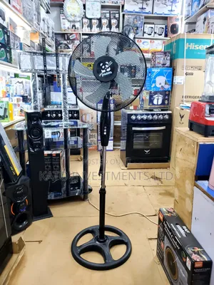 Black Panda 16-Inch Standing Fan 5 Blade