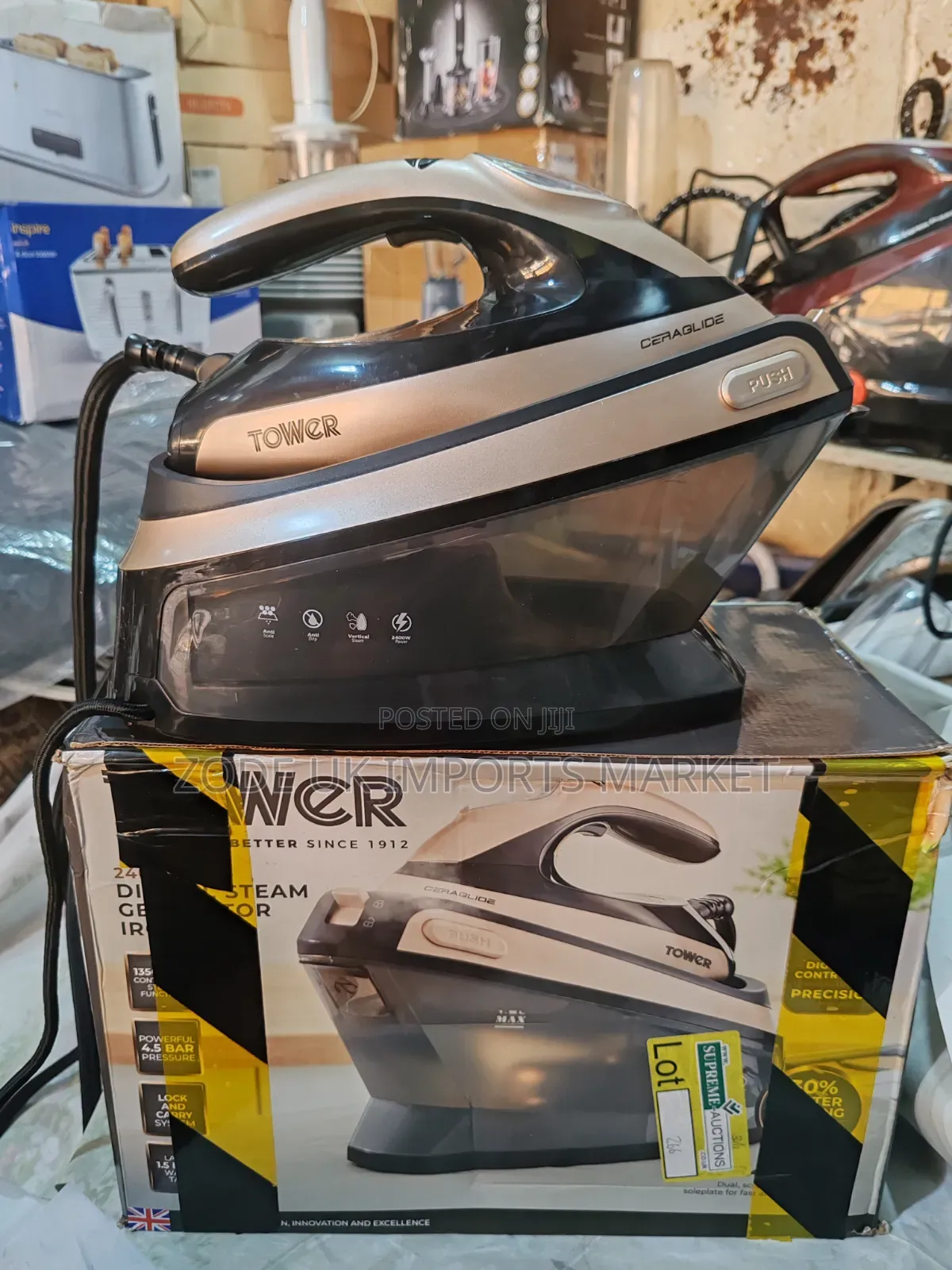 Tower 2400w Digital Steam Generator Iron