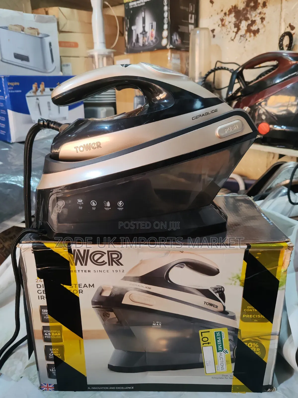 Tower 2400w Digital Steam Generator Iron
