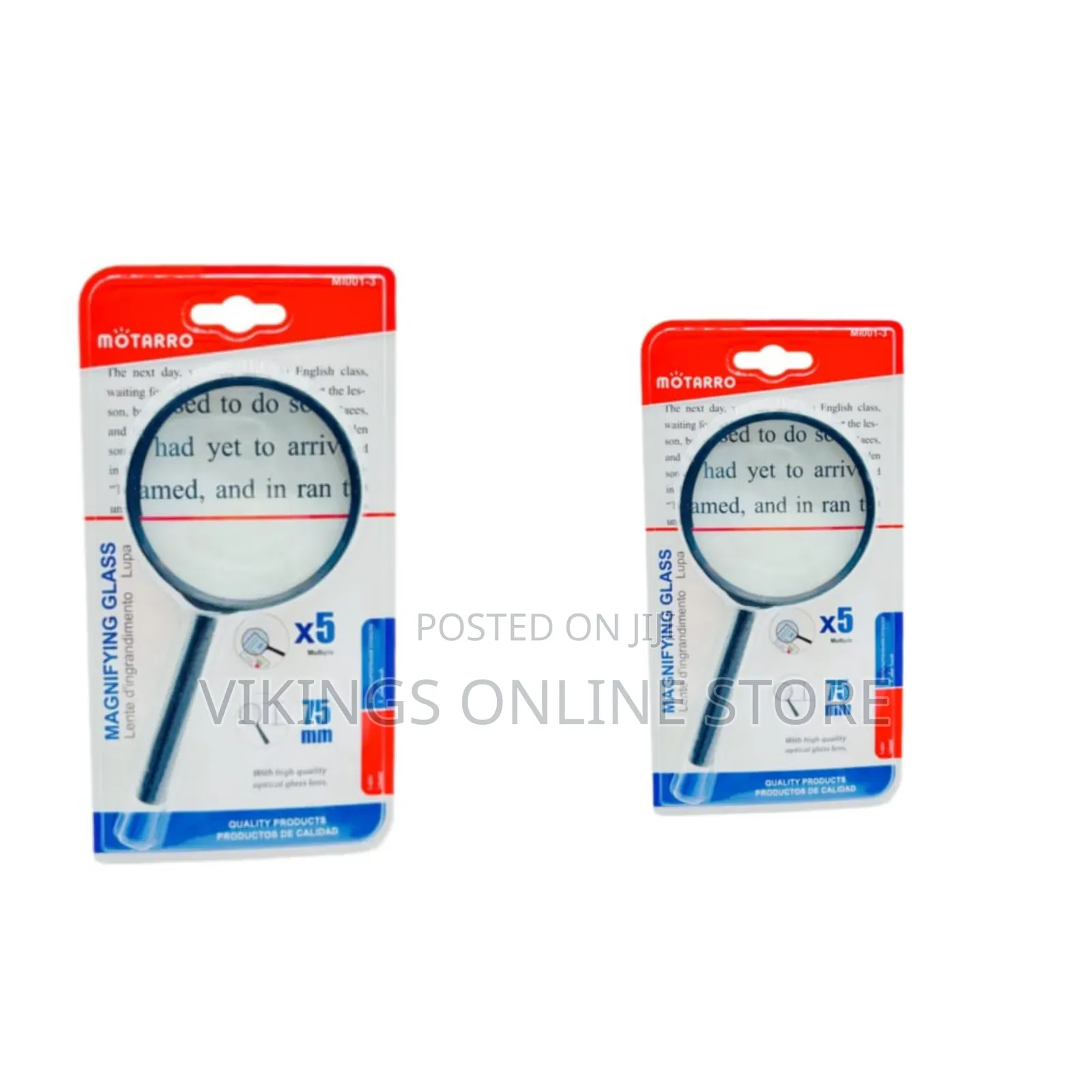 Magnifying Glasses With High Quality Optical Lens Size 75mm