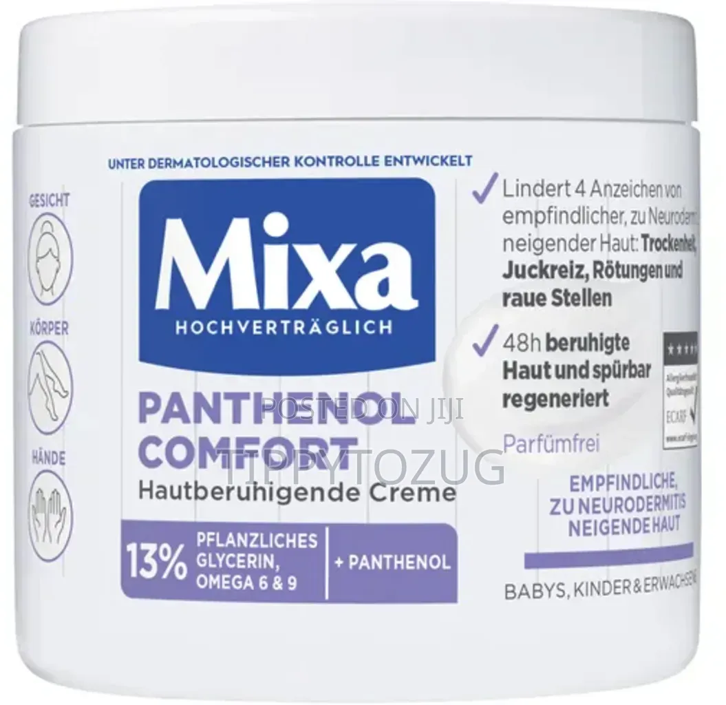 Mixa Panthenol Comfort Cream for Dry and Atopic Skin