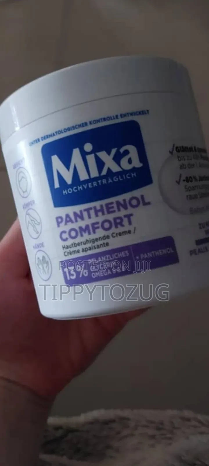 Mixa Panthenol Comfort Cream for Dry and Atopic Skin