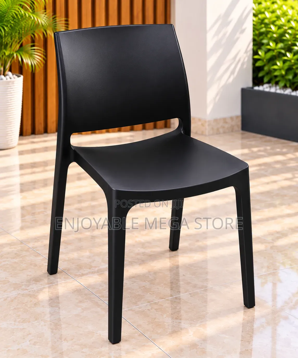 1Pcs Stackable Portable Plastic Chairs Plastic Chairs