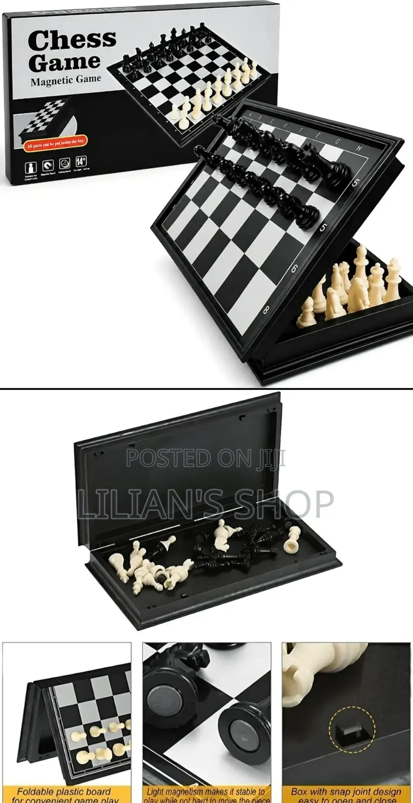 Magnetic Chess Board Game