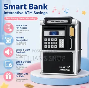 Kids Smart Interactive Atm Money Saving Box
