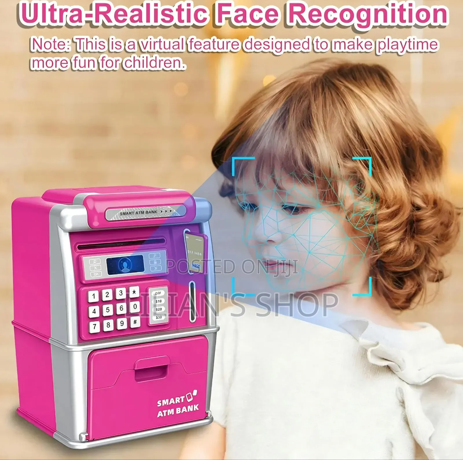 Kids Smart Interactive Atm Money Saving Box