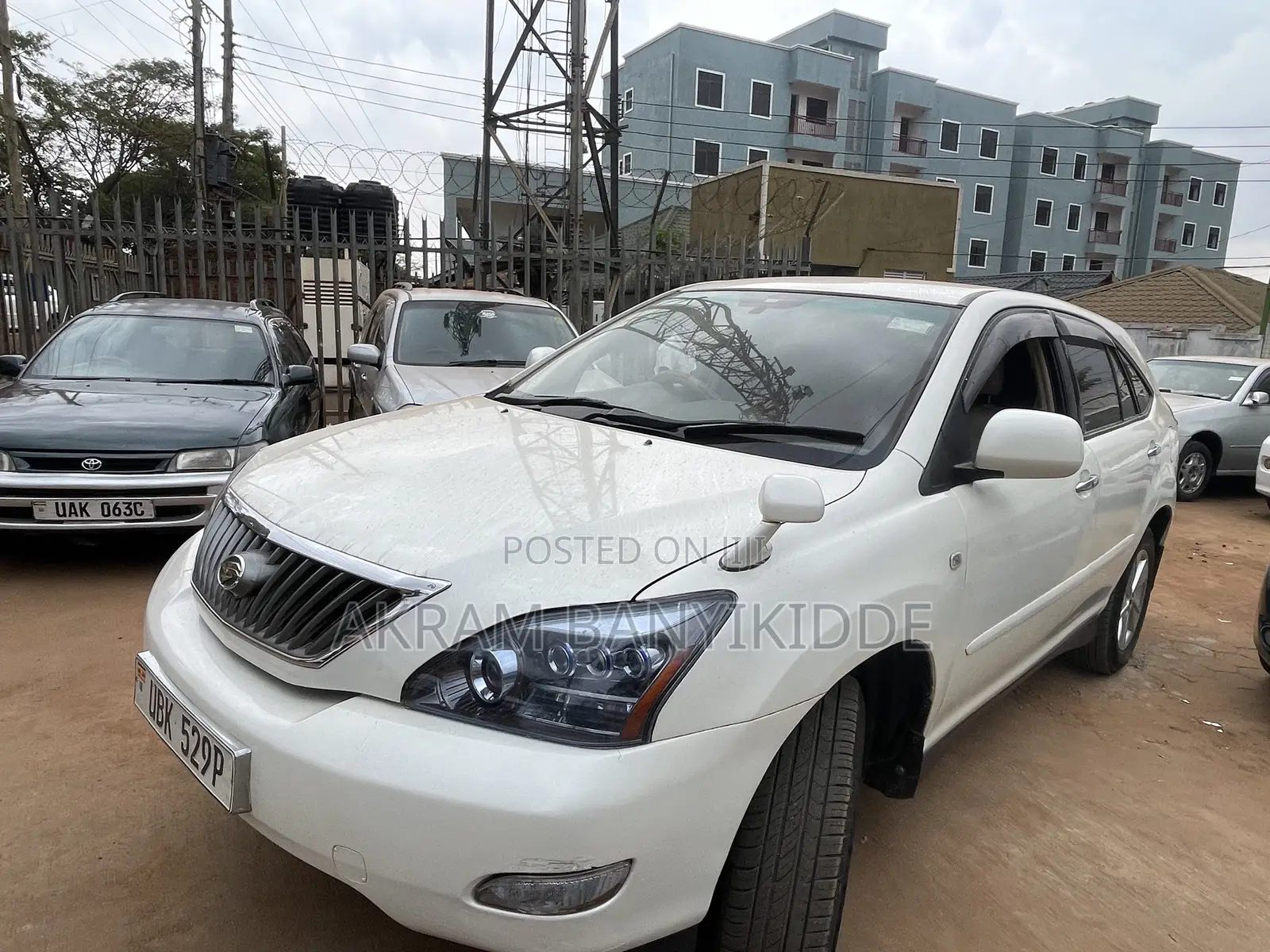 Toyota Harrier 2008 White