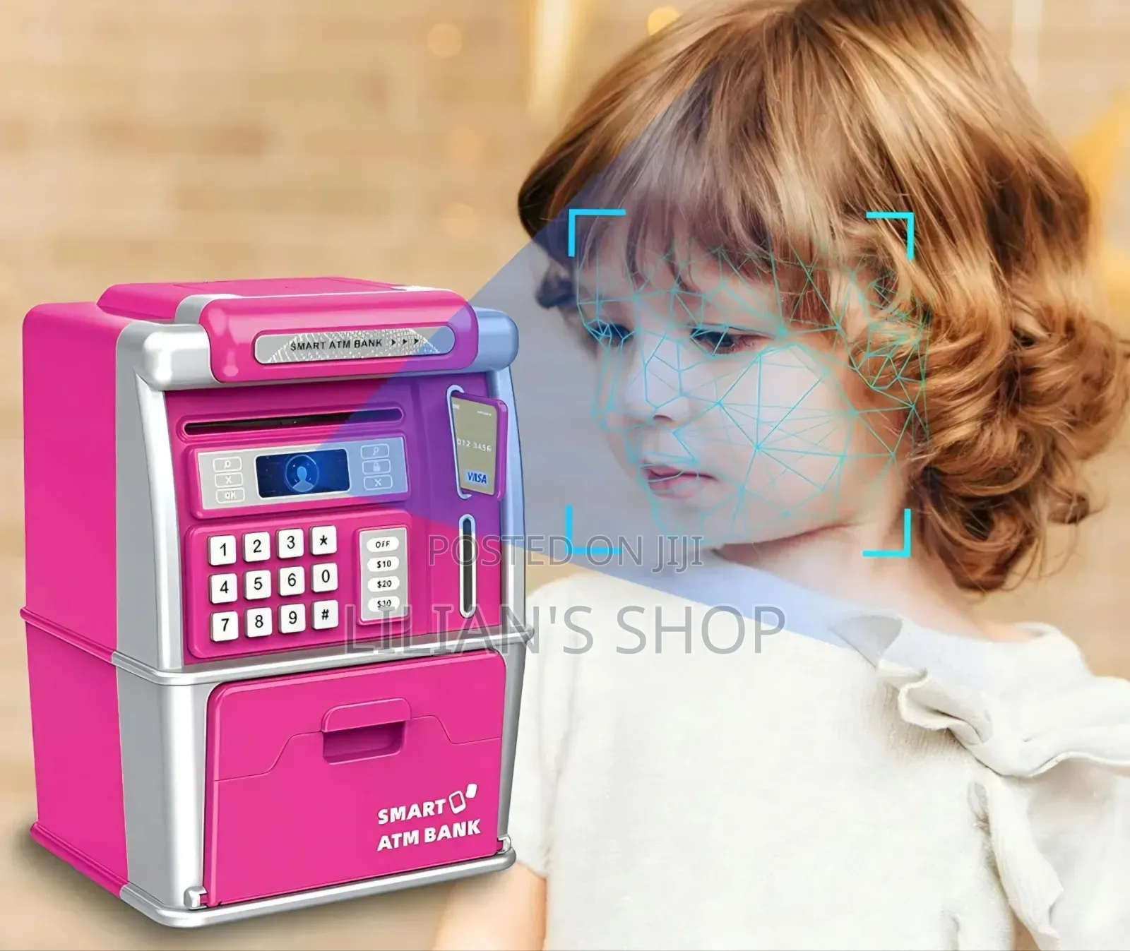 Kids Smart Interactive Atm Money Saving Box