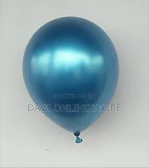 12 Inch Chrome Metallic Balloons