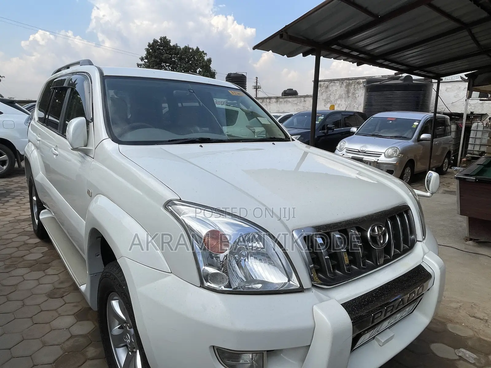 Toyota Land Cruiser Prado 2008 White