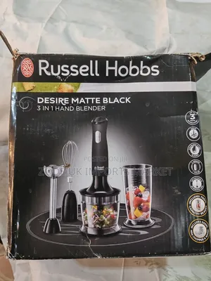 Russell Hobbs Mate Black 3 in 1 Hand Blender
