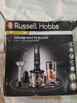 Russell Hobbs Mate Black 3 in 1 Hand Blender