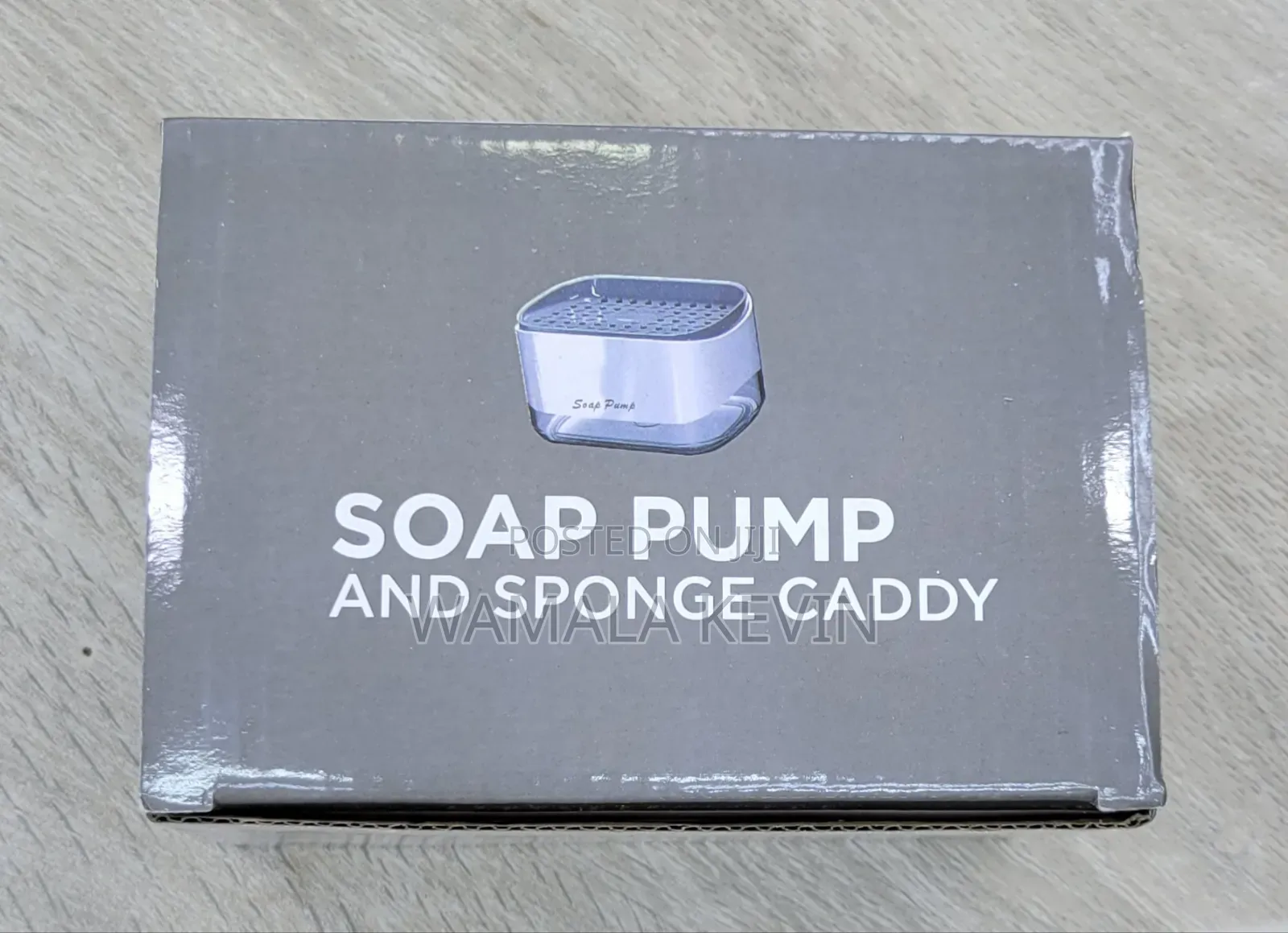 Sponge Caddy and Soap Dispenser
