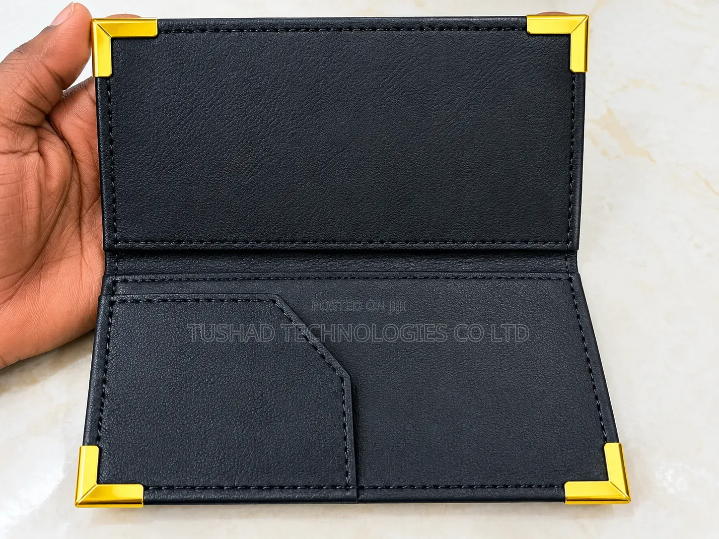 Branded Menu Bill Folder / Holder, Leather Money / Change Presenter