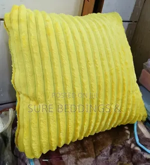 Synthetic Stripped Cushion