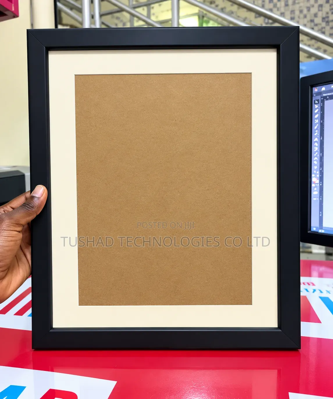 Printed Certificate / Document / Photo Frames A4 A3 A2, Wood Flames
