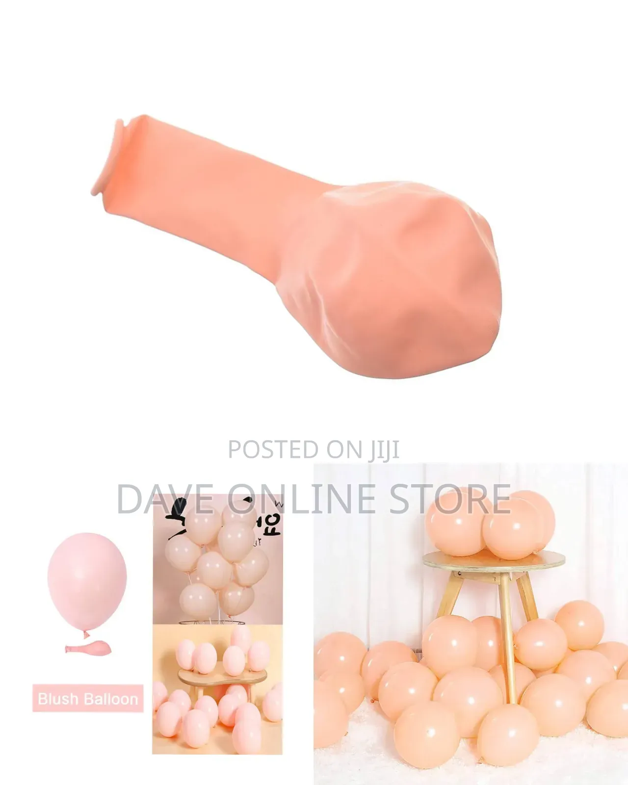 Peach Colour Balloons