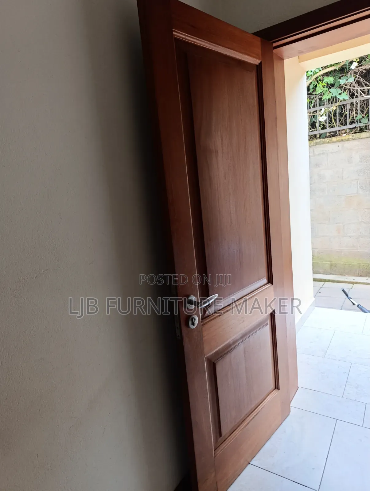 Mahogany Hardwood Door