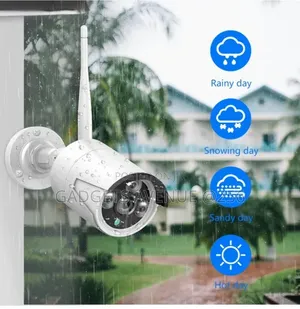 Wireless 5G WiFi Video Surveillance Camera Kits, Available in 4-Camera