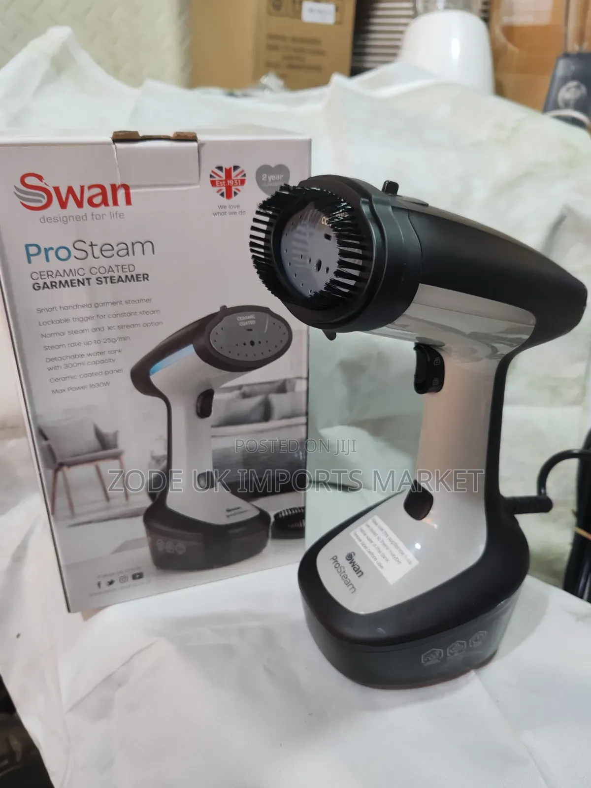 Swan Pro Steam Ceramic Coated Garment Steamer
