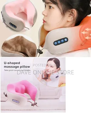 U-Shaped Electric Neck Massage Pillow