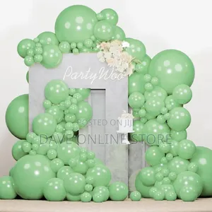 Pearl Light Green Balloons