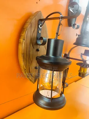 Wooden Wall Light