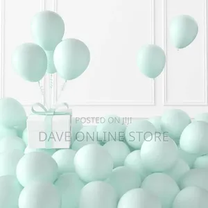 Pastel Green Green Balloons,100 PCS 12 Inch Mini Matte Latex Balloons