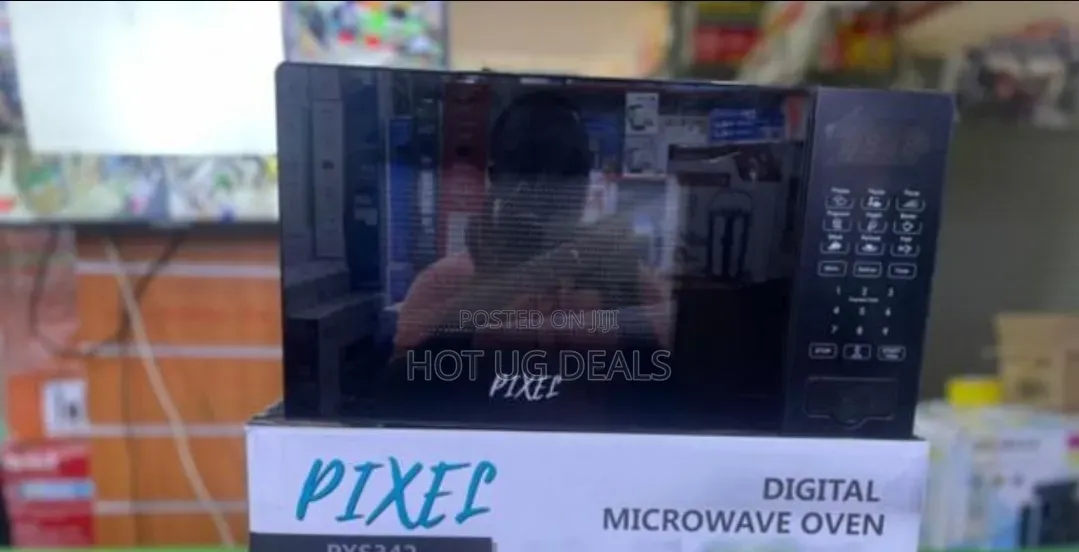 Pixel 20L Digital Microwave Oven PXS342 – Matte Black (700W)