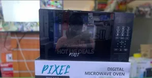 Pixel 20L Digital Microwave Oven PXS342 – Matte Black (700W)